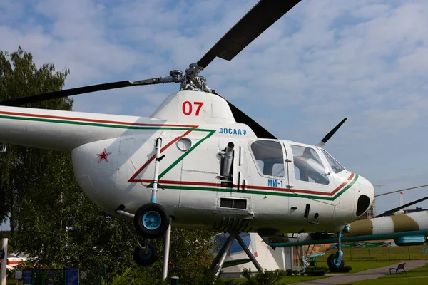 Minsk Belarus September 2020 Sovjet Oude Helikopter — Stockfoto