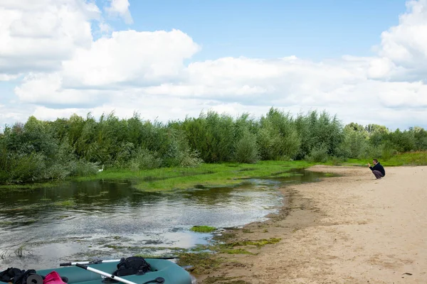 Haring Het Wild Zilverreiger Een Lange Langbenige Roofvogel Reigers Leven — Stockfoto