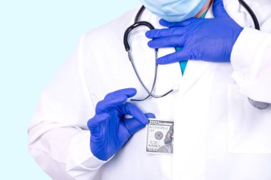 Rüşvet kavramı, sağlanan hizmetler için doktora teşekkürler..