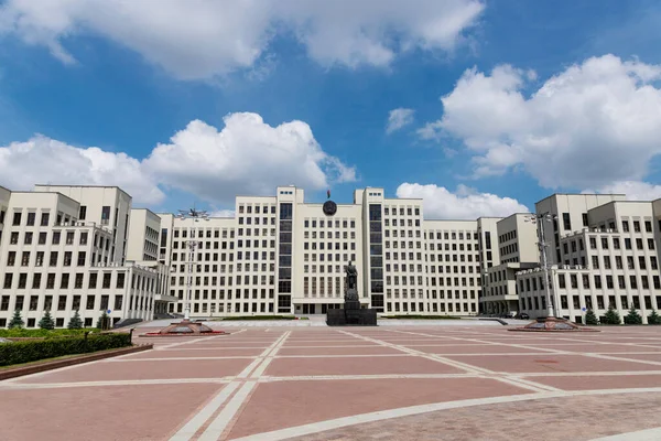 Casa Del Gobierno República Belarús Encuentra Minsk Belarús — Foto de Stock