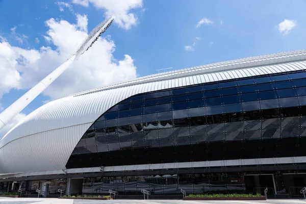 Budynek Stadionu Mieście Koncepcja Sportu — Zdjęcie stockowe