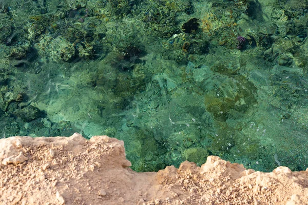 Υπόβαθρο Επιφάνεια Της Θάλασσας Καθαρό Νερό — Φωτογραφία Αρχείου