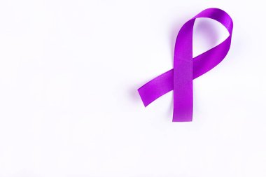 Mor Kurdele, kopyalama alanı olan bir Pankreas Kanseri Sembolü