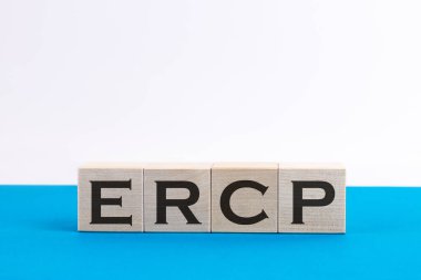 ERCP sözcüğü ahşap yapı taşlarından yapıldı