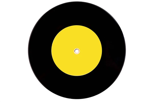 白地に隔離されたレコード — ストック写真