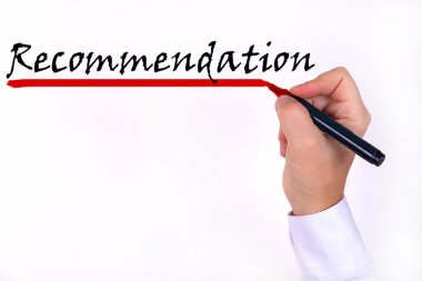 İşaretli el yazısı önerisi, kavram.