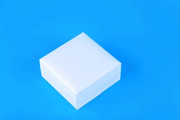 White Paper Bag Box Mock Shopping Paper Bag Box Card — Stock Photo, Image