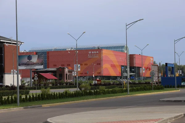 Minsk Belarus Ağustos 2020 China Belarus Endüstriyel Park Büyük Taş — Stok fotoğraf