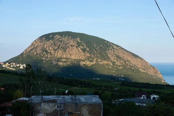 Uitzicht Ayu Dag Berg Vanaf Bergen — Stockfoto