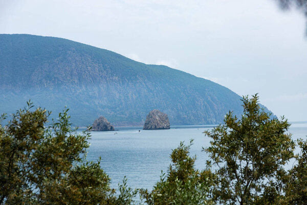 Вид Гору Даг Гор Стоковое Изображение
