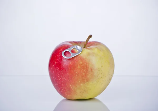 Концепция яблочного сока — стоковое фото