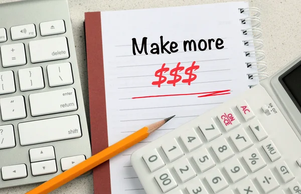 Concept of make more money — Stock Photo, Image