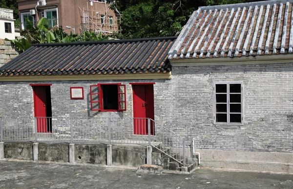 Casa de pueblo tradicional en Hong Kong — Foto de Stock