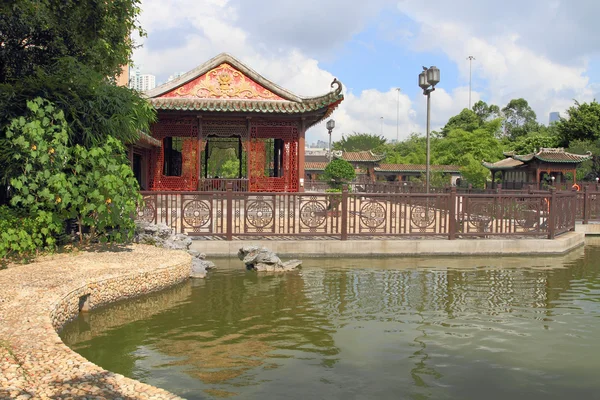 Oriental jardim chinês — Fotografia de Stock