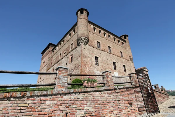 Medieval castle at Piedmont — Stock Photo, Image