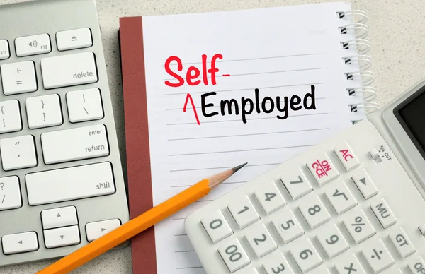 Concept of self-employed — Stock Photo, Image