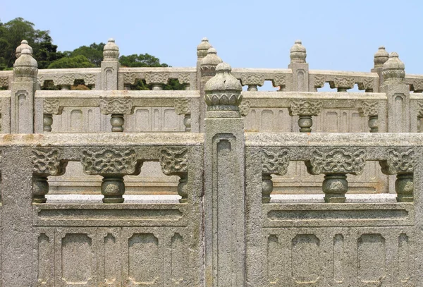 Orientální architektura chrámu Po Lin — Stock fotografie
