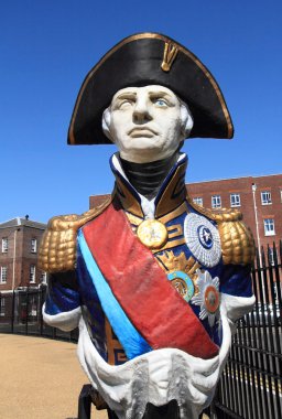 Amiral Lord Nelson heykeli