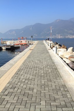 Lake Iseo iskelede 