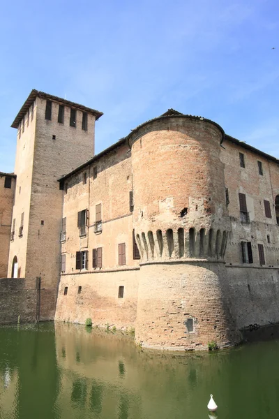 Historiska fästningen i Fontanellato — Stockfoto
