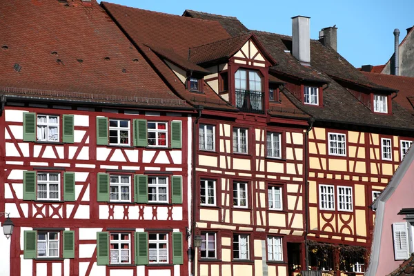 Half-timbered house in Meersburg — Stock Photo, Image