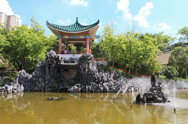 Jardim zen de Laichikok, Hong Kong — Fotografia de Stock