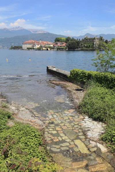 Lago Maggiore e Isola Bella — Fotografia de Stock