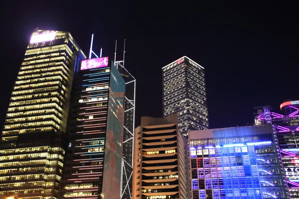 香港夜景と相まって — ストック写真