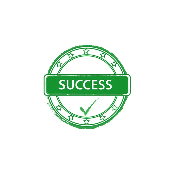 Success vector stamp — Stock Vector