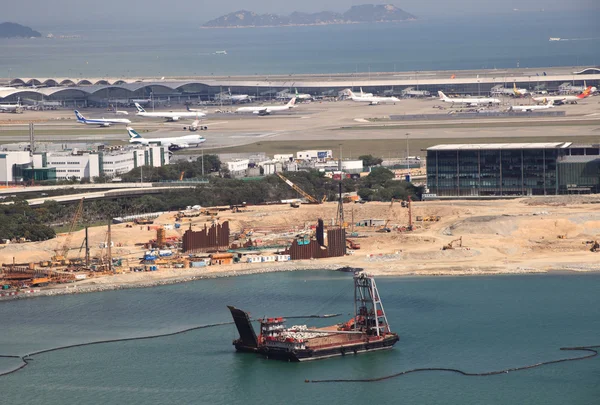 Internationale luchthaven Hongkong — Stockfoto