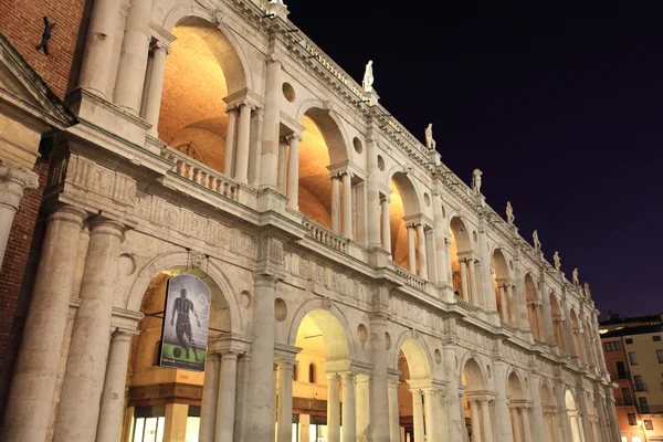 Historické centrum Vicenza, Itálie — Stock fotografie