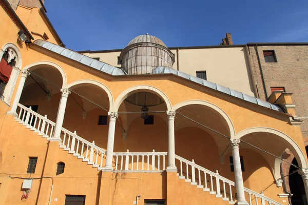 Historic architecture of Ferrara — Stock Photo, Image