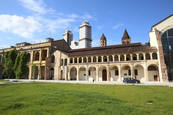 Historic centre of Vercelli — Stock Photo, Image