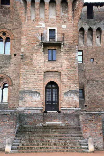 Castelo Medieval Mantova Património Mundial Unesco Itália — Fotografia de Stock