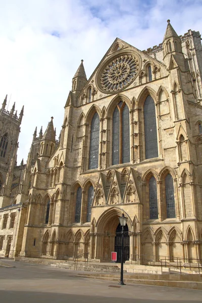 Historisk Katedral York England – stockfoto