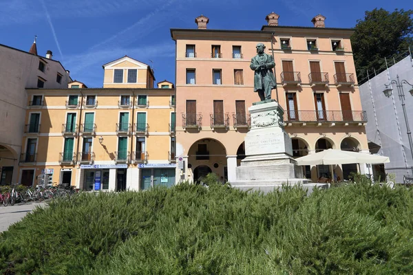Vicenza Ιταλία Σεπτεμβρίου 2019 Ιστορικό Κέντρο Στην Πόλη Της Vicenza — Φωτογραφία Αρχείου
