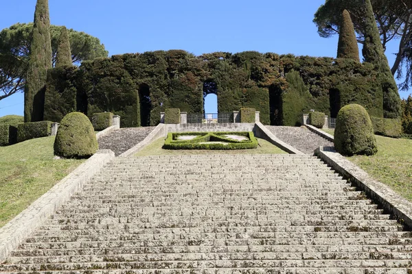 Garten Castel Gandolfo Italien — Stockfoto
