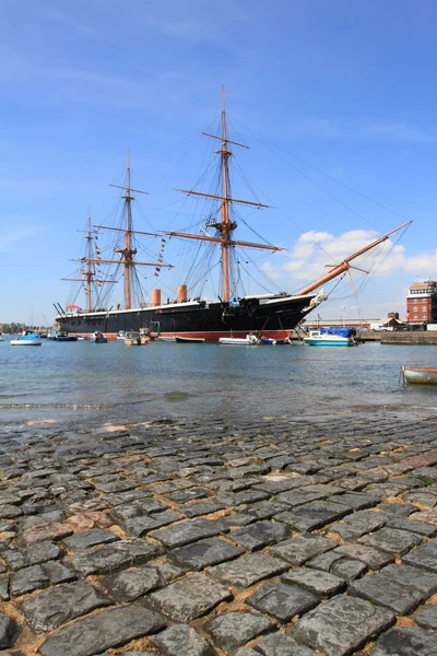 Puerto de Portsmouth, Inglaterra — Foto de Stock