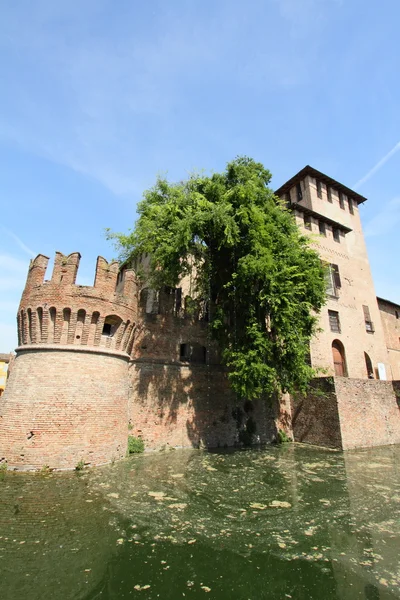 Castillo de Fontanellato, punto de referencia en Italia — Foto de Stock