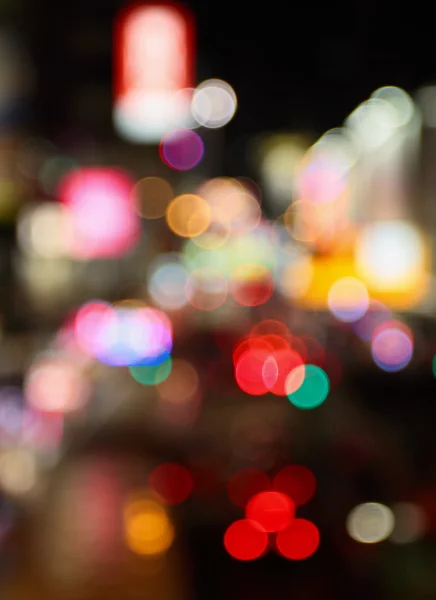 soyut şehir neon ışıkları, gece