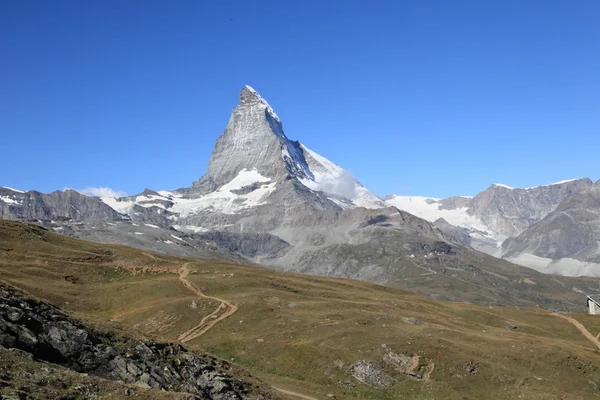 Matterhorn mountain i pennine Alperna — Stockfoto