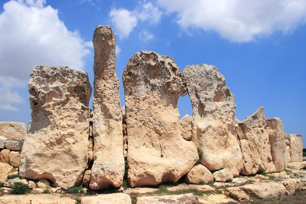 Antiguas ruinas del Templo Megalítico de Malta —  Fotos de Stock