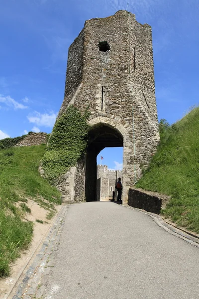 Ruinas medievales de la puerta del castillo de Dover —  Fotos de Stock