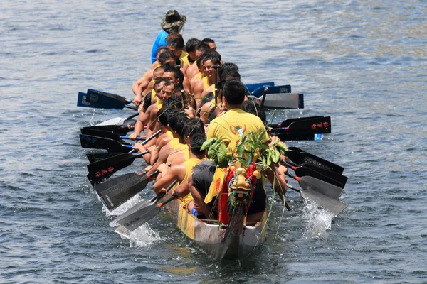 Dragon Boat Race, Гонконг — стоковое фото