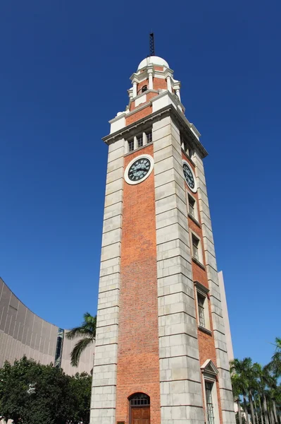 Landmark Clock Tower in Tsim Sha Tsui of Hong Kong — Stock Photo, Image