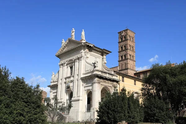 Kathedrale am römischen Forum — Stockfoto