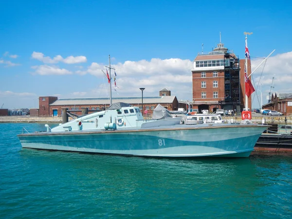 Portsmouth Historische Werft — Stockfoto