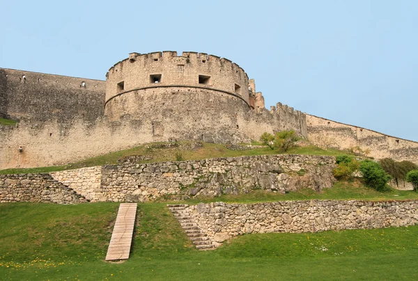 Castelo medieval em Trento — Fotografia de Stock