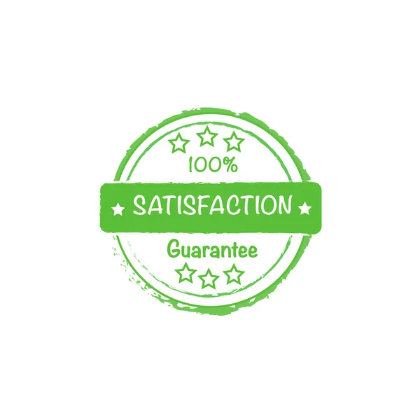 Customer satisfaction guaranteed — Stock Vector