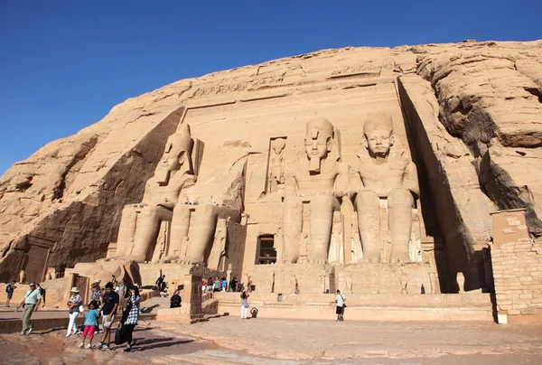 Abu simbel templo — Foto de Stock